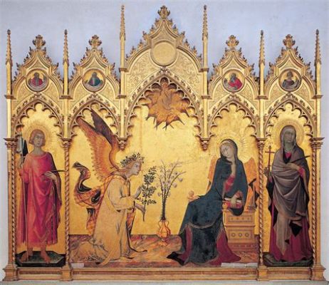 L'Annunciazione di Simone Martini: Simbolismo Religioso e Eleganza Gotica!