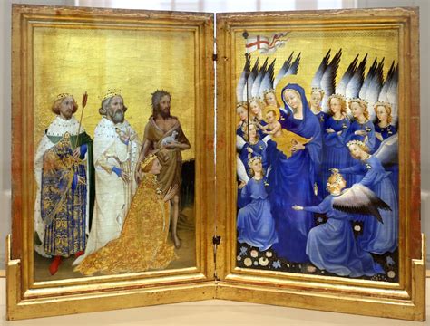 “The Wilton Diptych”: Un Omaggio Luminoso all'Umile Maestà di Riccardo II!